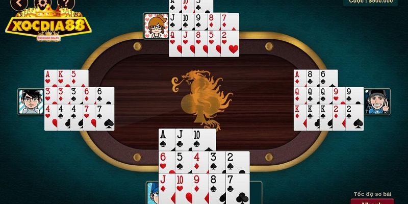 Thứ tự sắp xếp cần biết các quân bài trong Mậu Binh