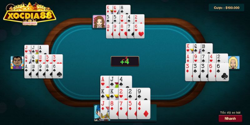 Tổng quan thông tin về game bài Mậu Binh XOCDIA88